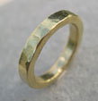 unique 18ct gold wedding ring