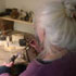 sue yeoman in the workshop making rings