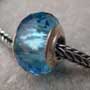blue glass bead