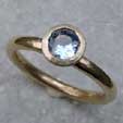 5mm blue sapphire ring