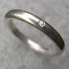 handmade silver eternity ring